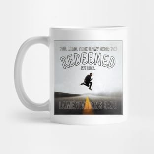 Lamentations 3:58 Mug